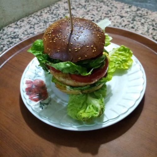 Burger Marroquiya of Medina Fez Morocco