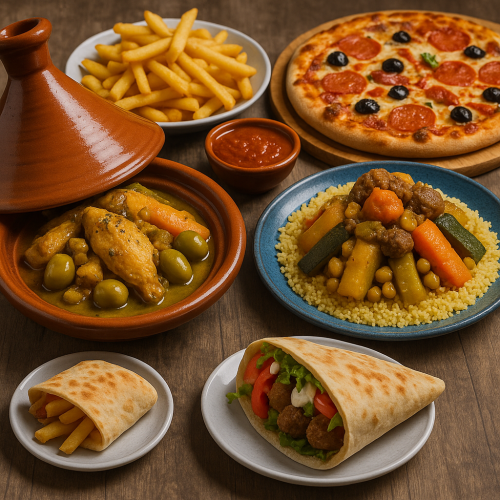 Marroquiya restaurant – authentic Moroccan cuisine, Fast food & Pizza in Fez