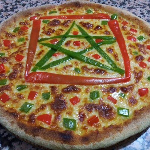 Pizza Marroquiya of Medina Fez Morocco